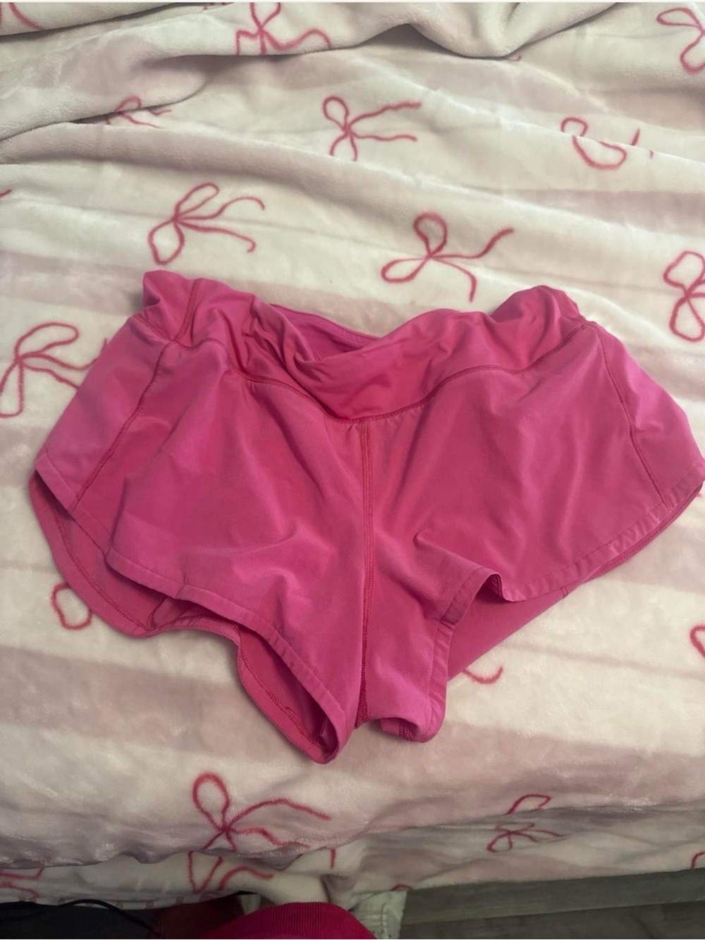 lululemon athletica Hot Pink Run/Workout Skort